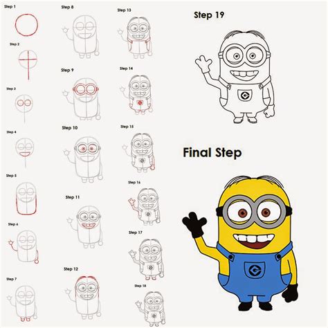 how to draw a minion|how to draw anything for kids.